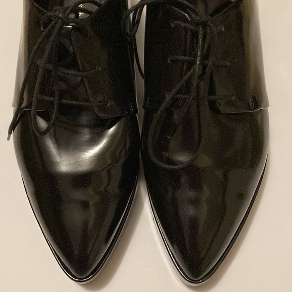 Karla Welch x Tamara Mellon Lace Up Platform Shoes - Picture 3 of 11